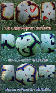 Balls Pack Vol:1 For PES 2019 by Hawke