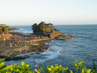 Tanah Lot of Bali, Indonesia before Sunset