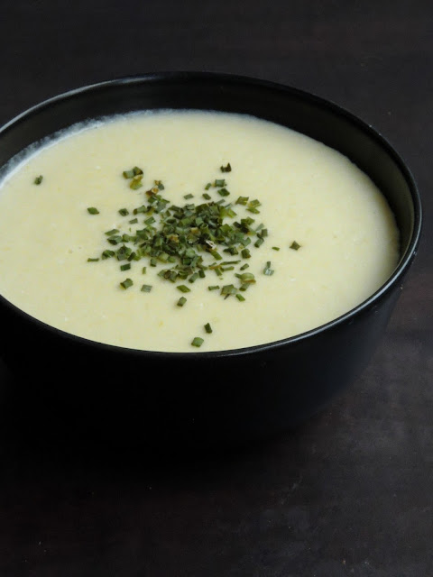 Vichyssoise, chilled potato & leek soup