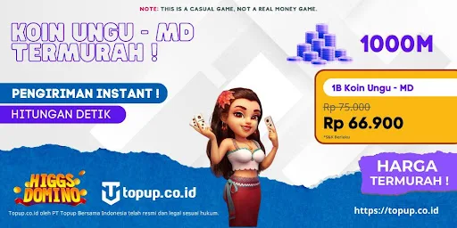 Top Up Chip Ungu Higgs Domino Via Pulsa