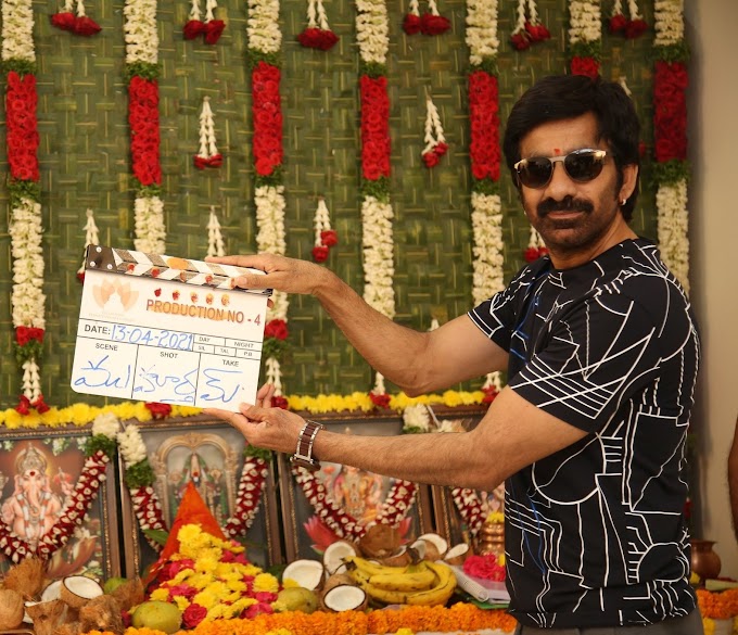 #RT68 STARTS ROLLING from July1st   #Raviteja #khiladi 
