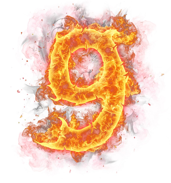 The Significance of Fire and the Number Nine