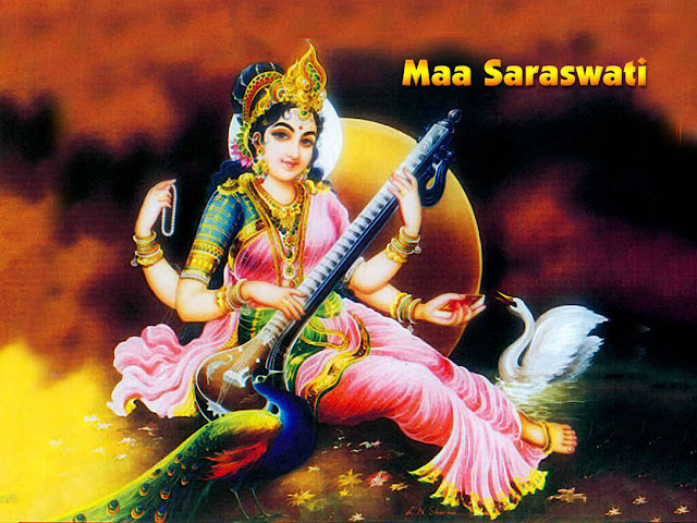 Goddess Saraswati Mata HD Wallpapers for Vasant Panchami Download