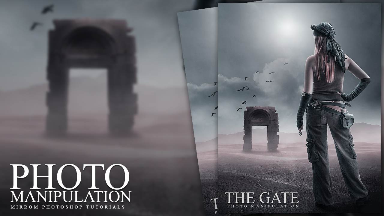 The Gate Photo Manipulation Photoshop Tutorial