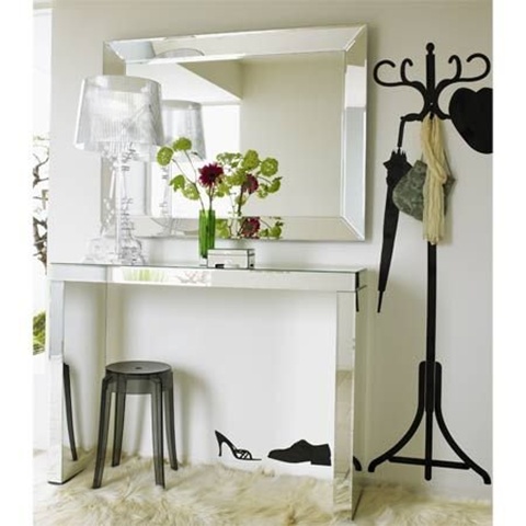 Mirrored Bedroom Vanity - Italian Design