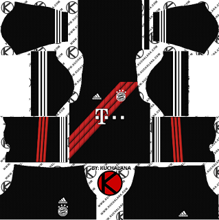 Bayern Munich x adidas Digital 4th Kits Dream League Soccer Kits