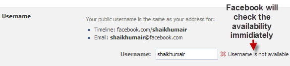 Facebook-Username-Availability