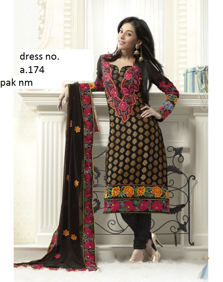 KURTA DRSS-shalwar kurta-best dress-pak design -best collection -2013  dress no. a.174