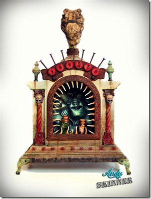 andy skinner assemblage altered art voodoo dolls