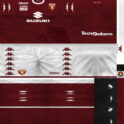 Kit Torino FC 2016/17 By WindowOp