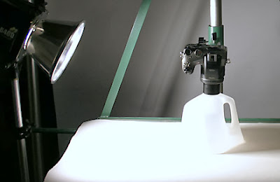 diy light tent for coin photography