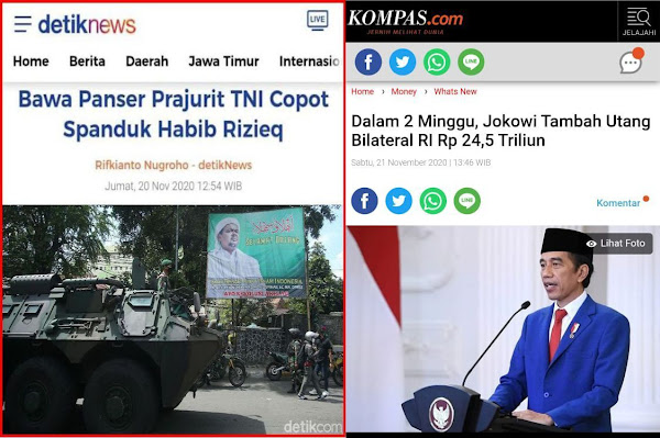 Pemerintah Indonesia menarik utang luar negeri dalam jumlah cukup besar dalam waktu yang r Ribut-ribut Baliho... Ternyata Diam-diam Dalam 2 Minggu, Jokowi Tambah Utang Rp 24,5 Triliun