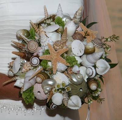 Wedding Flowers Austin on Seashell Wedding Bouquets   Austin Weddings   Austin Wedding Blog