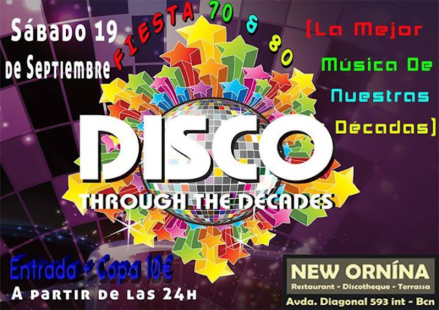 Flyer Fiesta 70's & 80's