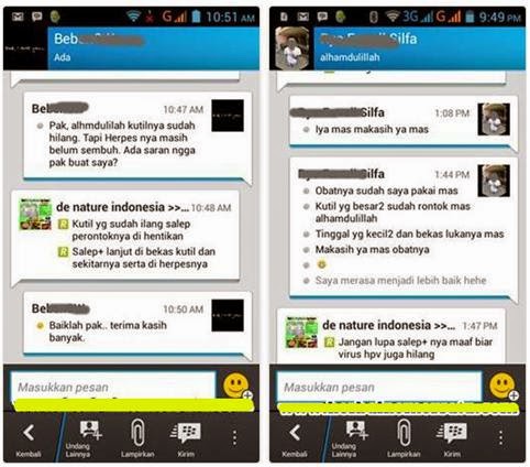 Testimoni Obat Kutil Kelamin DeNature