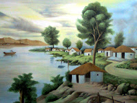 Landscape Oil Canvas Painting For Wall Decoration