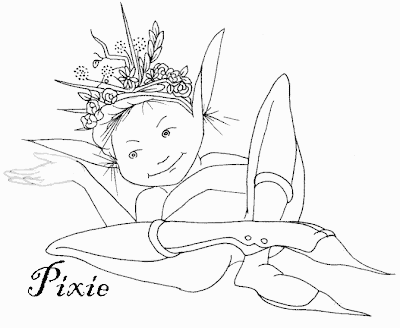 fairy coloring pages