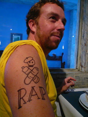 The best of the WORST tattoos in Seattle! This weeks' winners… RAP Style Line - Tattoo U!