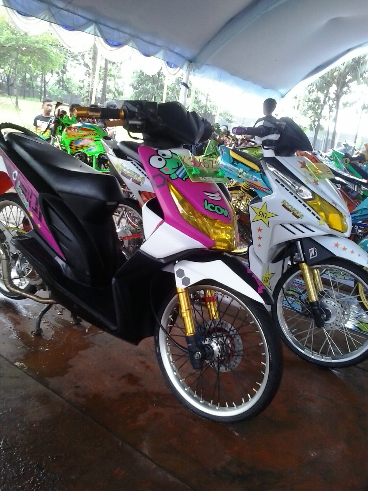 Modifikasi Honda Beat Terbaru Modif Kontes Kumpulan Gambar