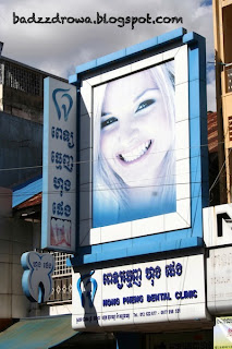 Gabinet dentystyczny w Kambodży. Dental surgery in Cambodia.