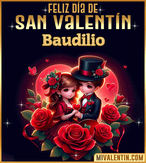 Feliz san valentín Baudilio