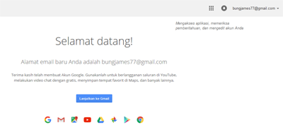 Cara Membuat Akun Email Baru di Google Mail/Gmail.com