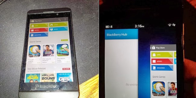 Upcoming Blackberry OS 10.2.1 might come with Google Play Support