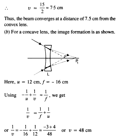 Solutions Class 12 Physics Chapter-9 (Ray Optics and Optical Instruments)