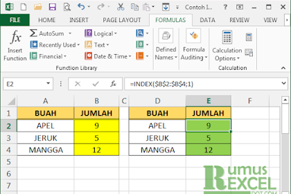 cara guna excel