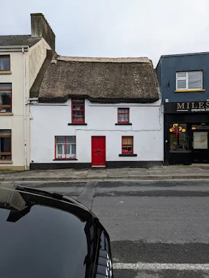 Thatched cottage in Galway's West End