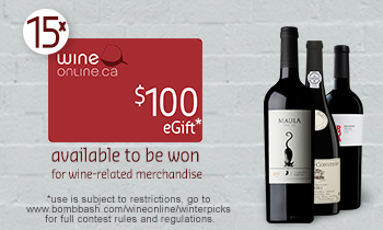 WineOnline $100 eGfit Card Winter Picks Contest