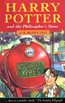 Harry Potter and the Philosopher's Stone by J. K. Rowling book cover