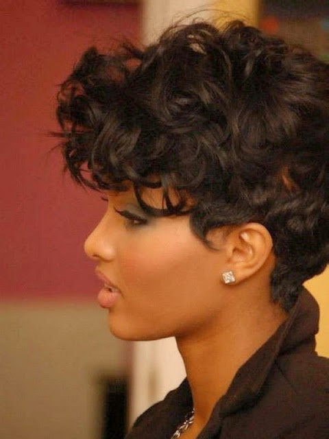 Short African American Weave Hairstyles With Various Textures