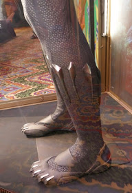 Black Panther costume legs