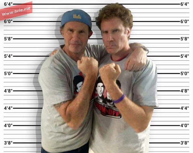 Chad Smith with Will Ferrell