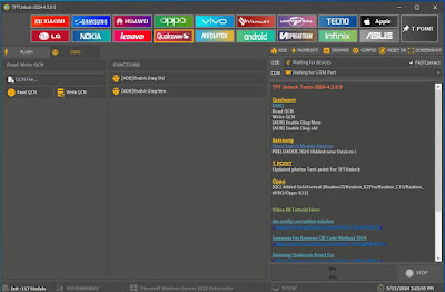 TFT Unlock Tool V4.6.4.4 Back New Fix Tool