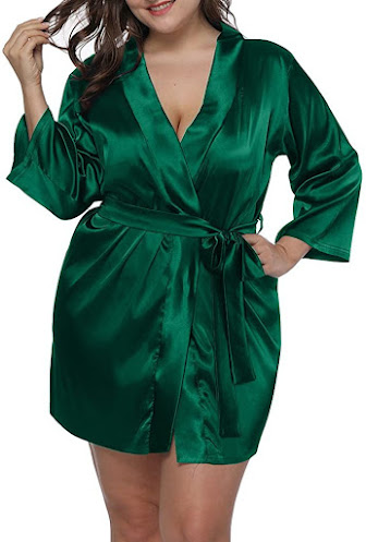 Best Plus Size Satin Robes For Women