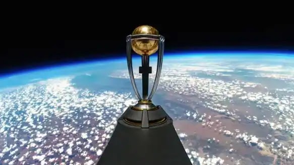 ICC World Cup Trophy Tour Begins From Space