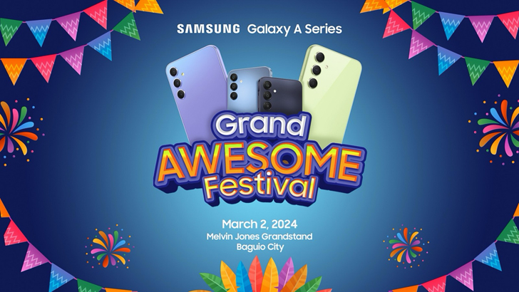 Samsung Grand Awesome Festival is at Baguio’s Panagbenga Festival