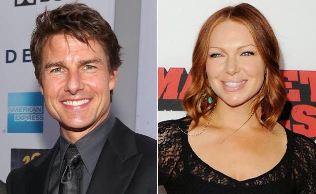 Tom Cruise His New Girlfriend Laura Prepon with full romance and hot dinner.