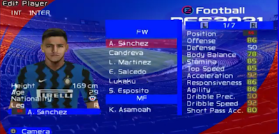 PES 2021 Offline PPSSPP Camera PS4 English Version