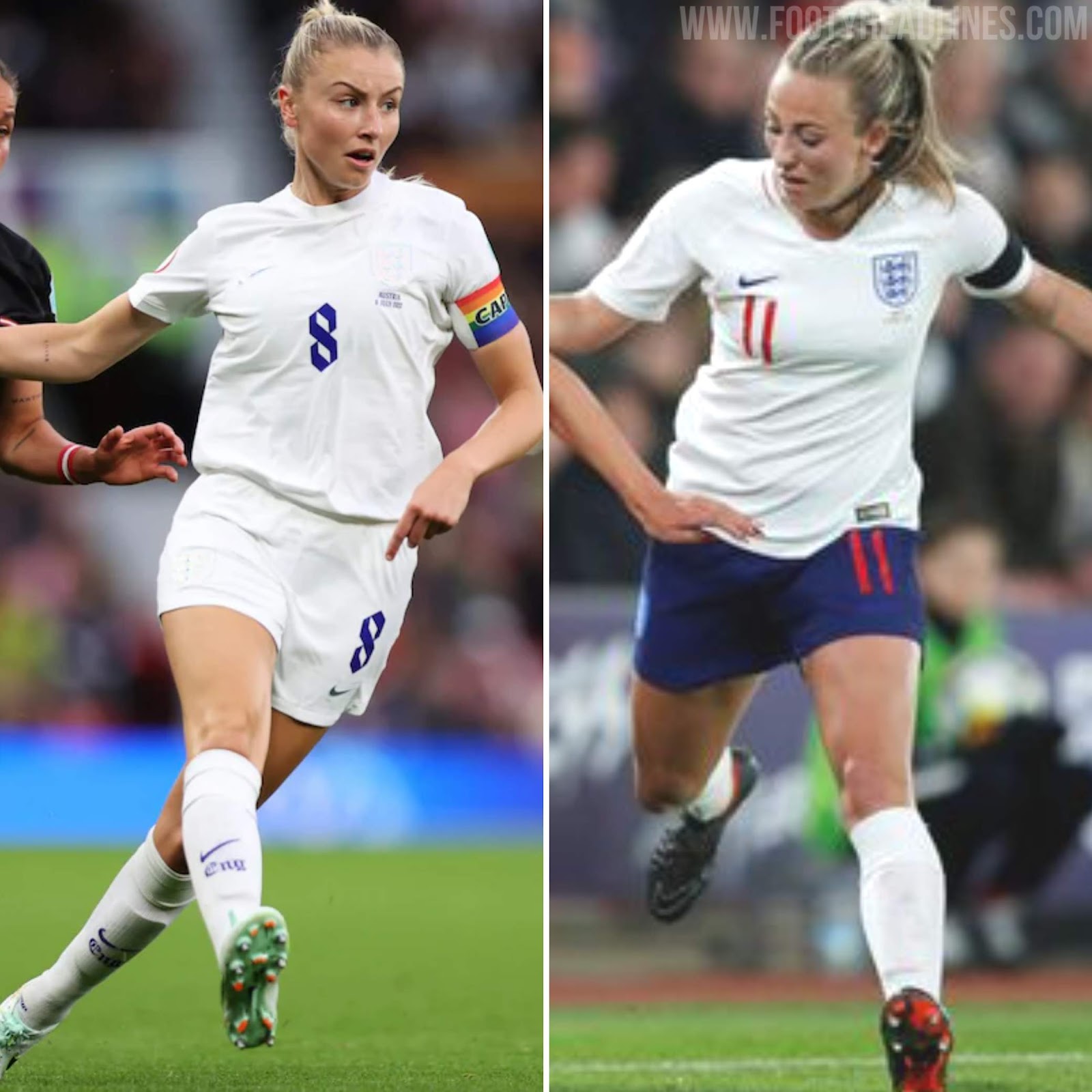 West Brom Women switch from white to navy shorts due to period