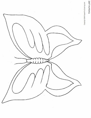 butterfly coloring page