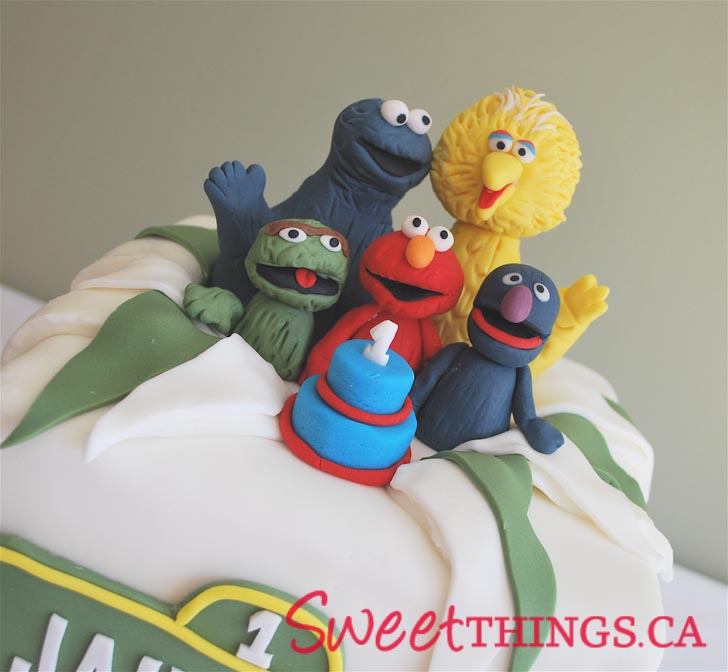 sesame street cupcakes. Sesame Street Cake