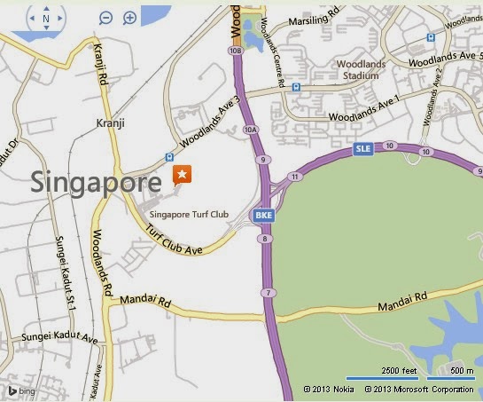 Singapore Turf Club Location Map,Location Map of Singapore Turf Club,Singapore Turf Club accommodation destinations attractions hotels map reviews photos pictures,race horse singapore turf club horse racing riding centre result career history dates outlets tips kranji address avenue map