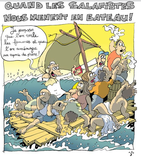 salafista en batèu