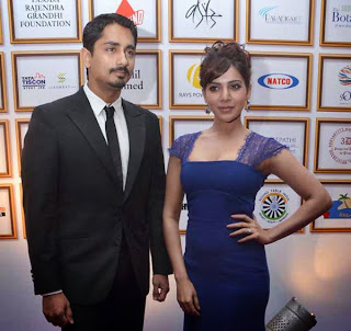 Samantha and Siddharth at Food for change charity show