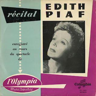 Edith Piaf - À l'Olympia  - France - 1955 - Front