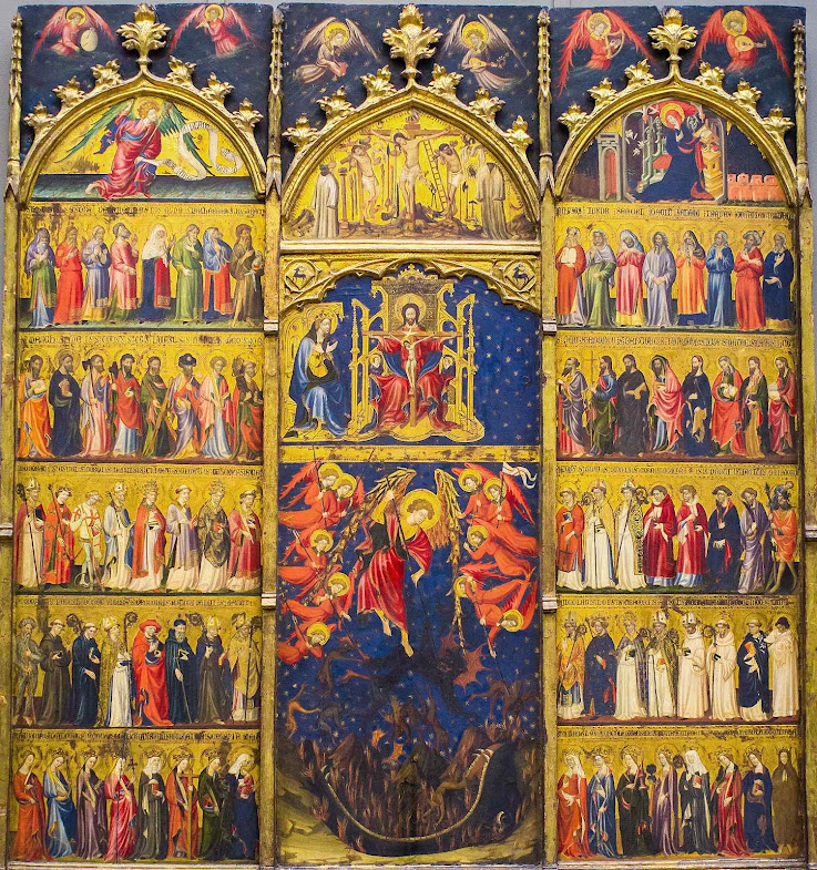 Todos os Santos, anônimo espanhol século XV, Metropolitan Museum of Art, Wikimedia Commons