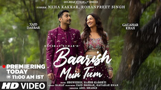 Baarish Mein Tum Lyrics Meaning In English - Neha Kakkar 